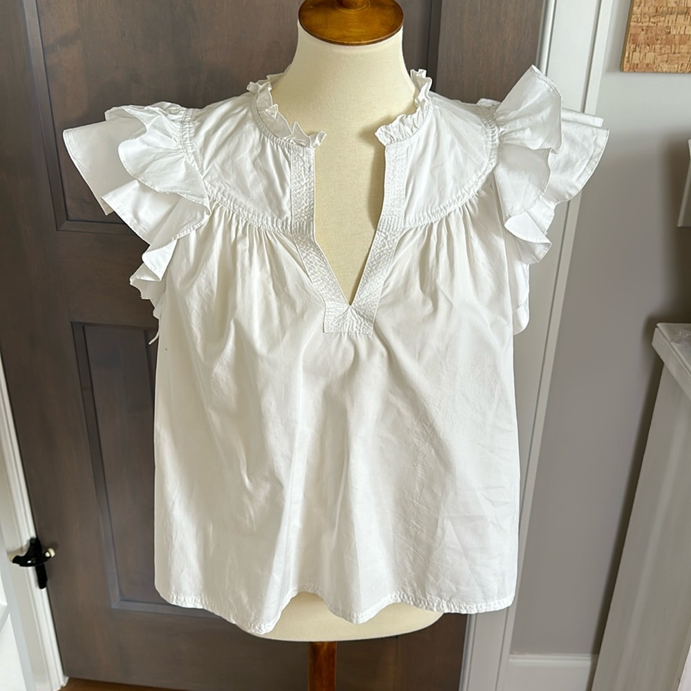 Ulla Johnson white blouse